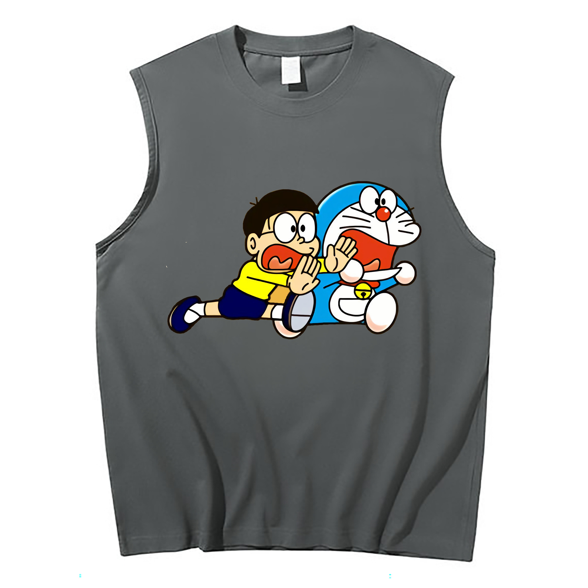 （画像用） ドラえもん Doraemon コットン100％タンクトップ（フロントプリント）